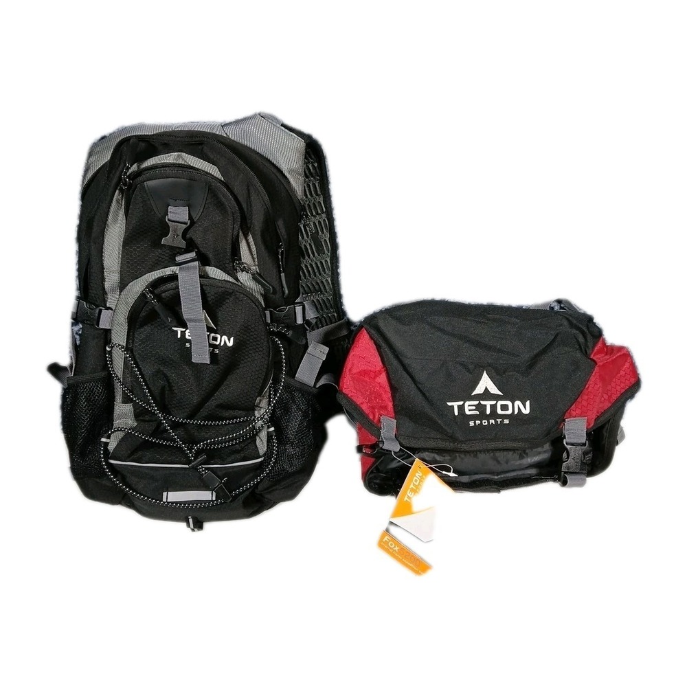 Teton Sports Hydration Pack & Attachment Rainfly for Model Fox5200 Backpack NEW